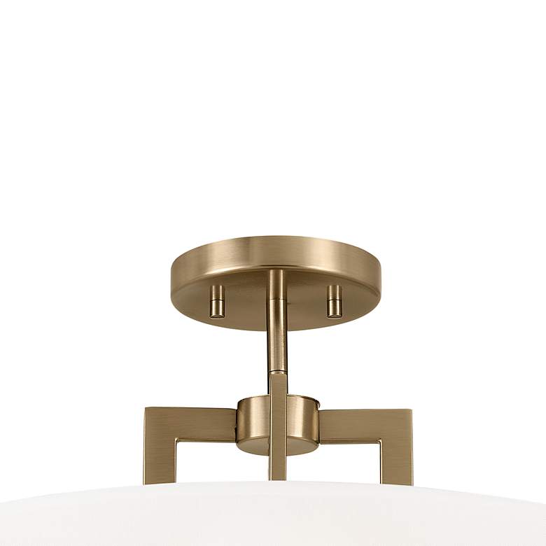 Image 4 Kichler Malen 20" Wide Champagne Bronze Drum Ceiling Light more views