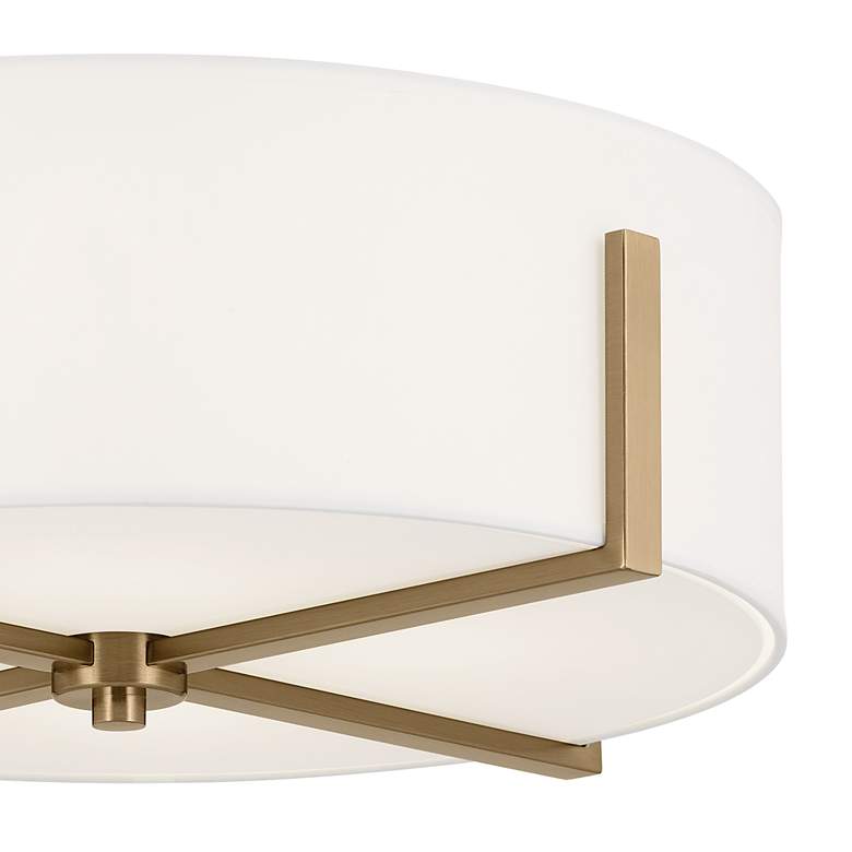 Image 4 Kichler Malen 20" Wide Champagne Bronze Drum Ceiling Light more views