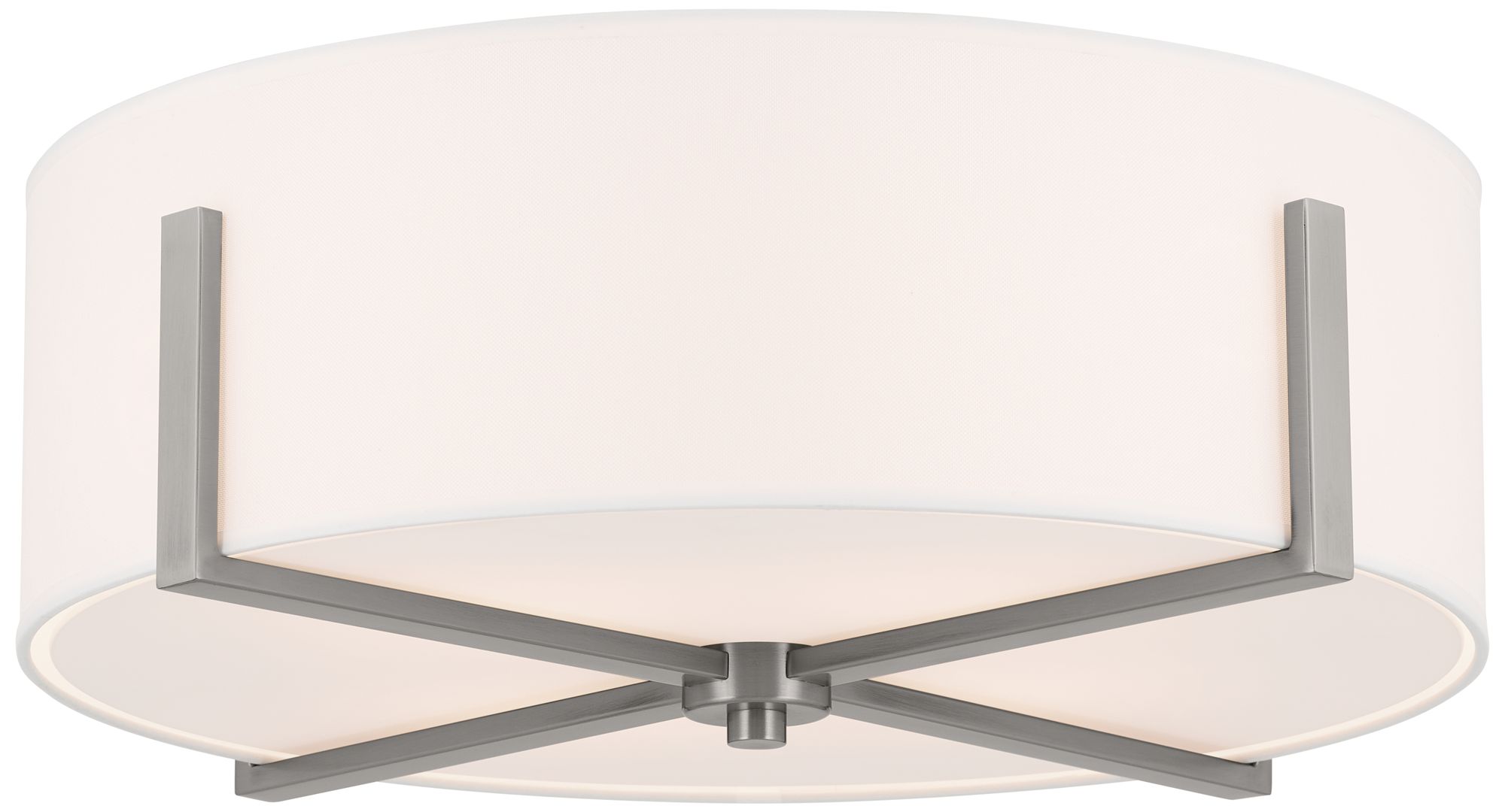 Kichler Malen 20" Wide Classic Pewter Drum Ceiling Light