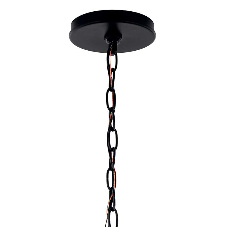 Image 7 Kichler Malene 32" Wide Black 6-Light Chandelier more views