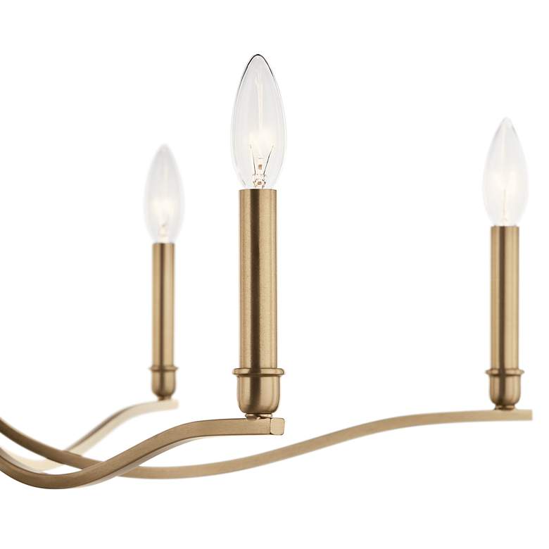Image 3 Kichler Malene 32" Wide Champagne Bronze 6-Light Chandelier more views