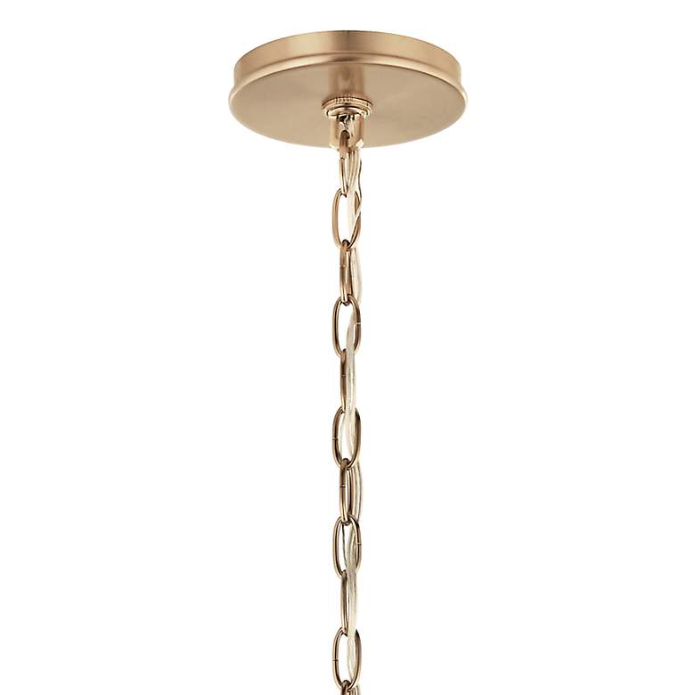 Image 7 Kichler Malene 32" Wide Champagne Bronze 6-Light Chandelier more views