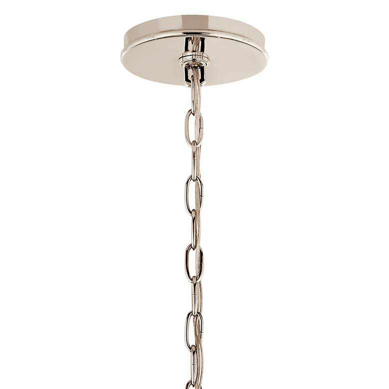 Image 7 Kichler Malene 32" Wide Polished Nickel 6-Light Chandelier more views