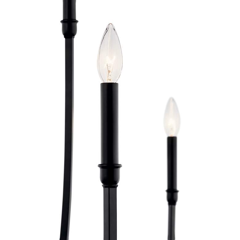 Image 4 Kichler Malene 45 1/4" Wide Black 8-Light Chandelier more views