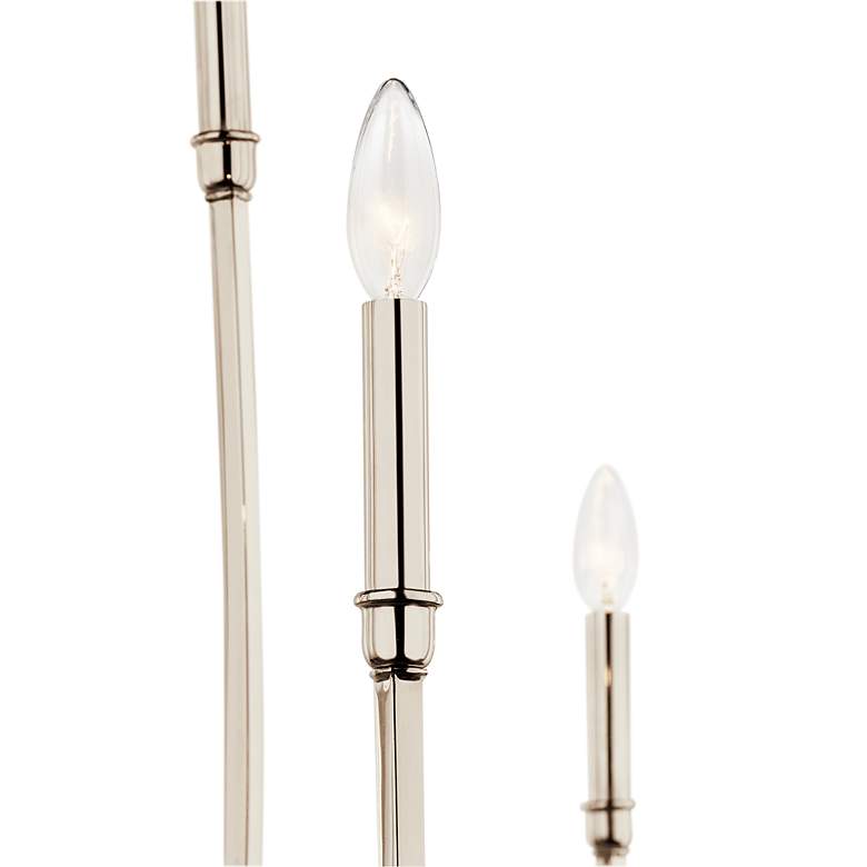 Image 2 Kichler Malene 45 1/4"W Polished Nickel 8-Light Chandelier more views