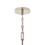 6_Kichler Malene 45 1/4"W Polished Nickel 8-Light Chandelier more views