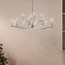 Kichler Malene 52 3/4"W Polished Nickel 14-Light Chandelier