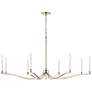 Thumbnail4 of Kichler Malene 52" Wide 8-Light Polished Nickel Candelabra Chandelier more views