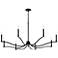 Kichler Malene 52" Wide Black 8-Light Chandelier