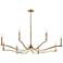 Kichler Malene 52" Wide Champagne Bronze 8-Light Chandelier