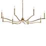 4_Kichler Malene 52" Wide Champagne Bronze 8-Light Chandelier more views