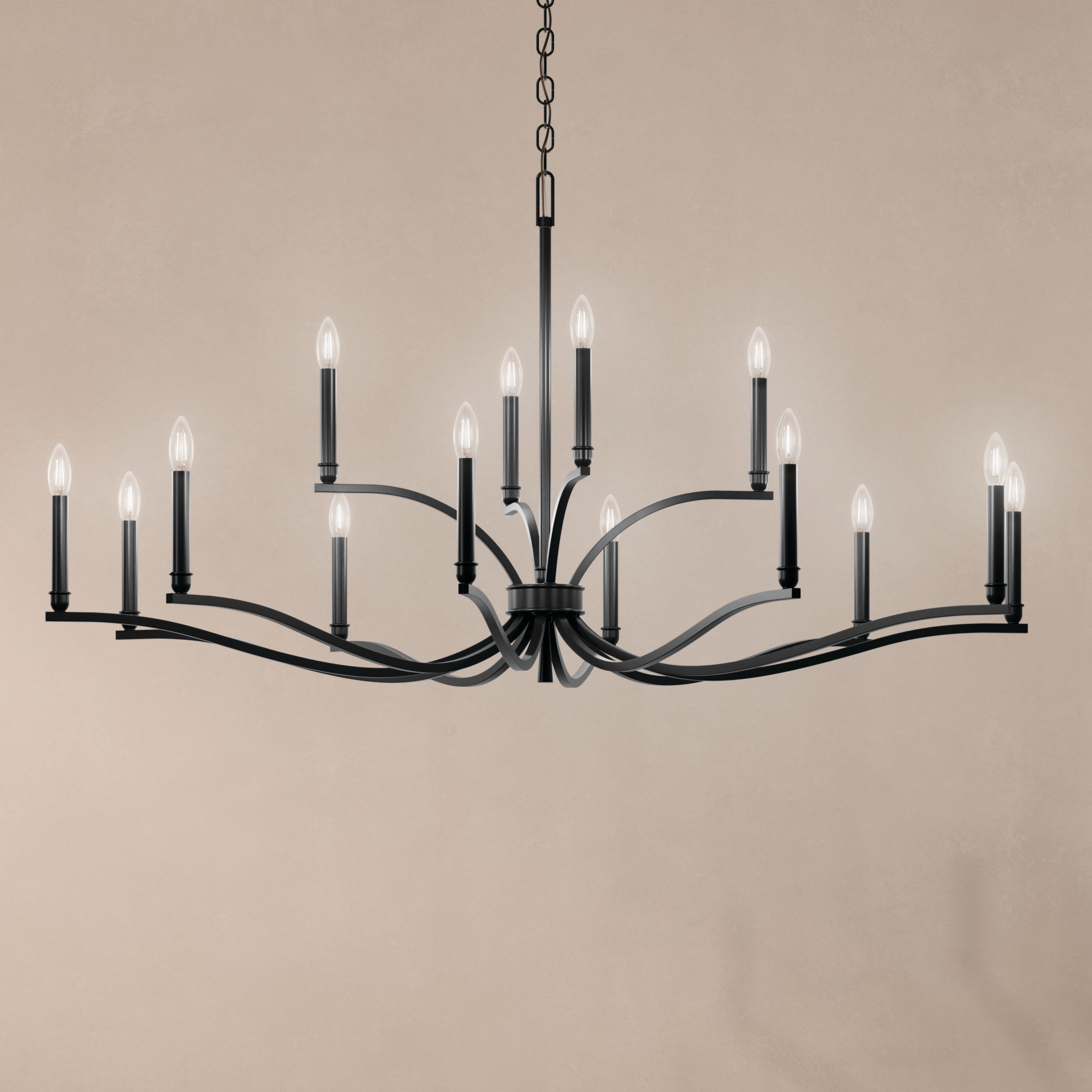 Kichler Malene Black Collection