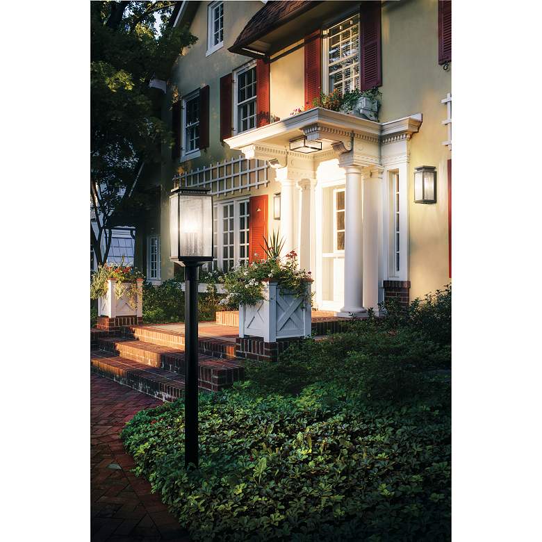 Image 2 Kichler Manningham 21" High Olde Bronze Outdoor Post Mount Light more views