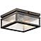 KICHLER Manningham Olde Bronze Outdoor Ceiling 2Lt