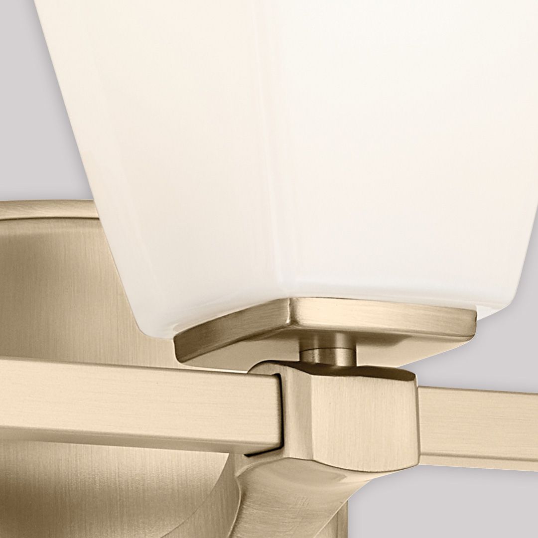 Image 7 Kichler Marant 23 3/4"W Champagne Bronze 3-Light Bath Light more views