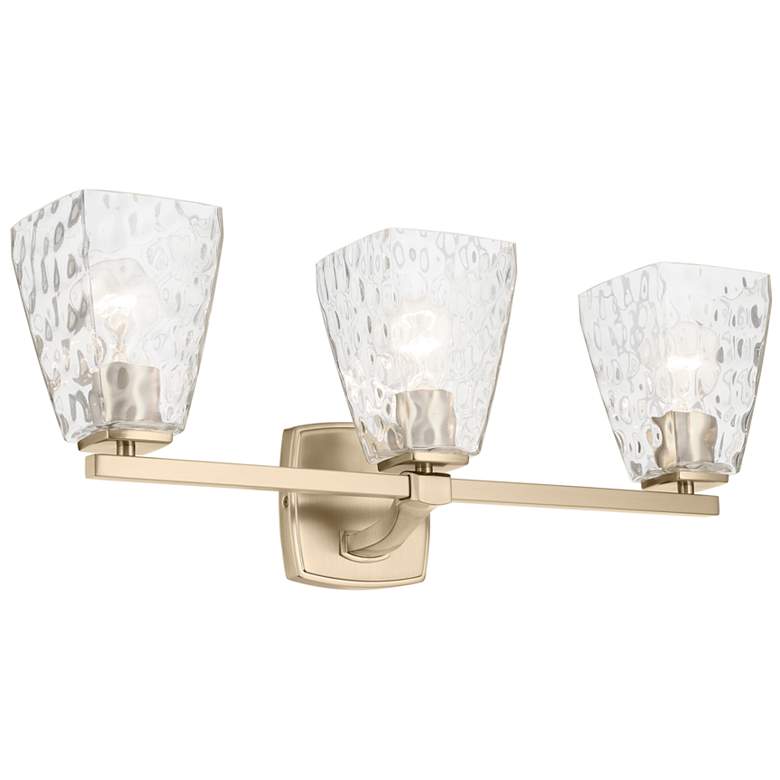 Image 1 Kichler Marant 23 3/4"W Champagne Bronze 3-Light Bath Light