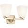Kichler Marant 9 1/2"H Champagne Bronze 2-Light Wall Sconce