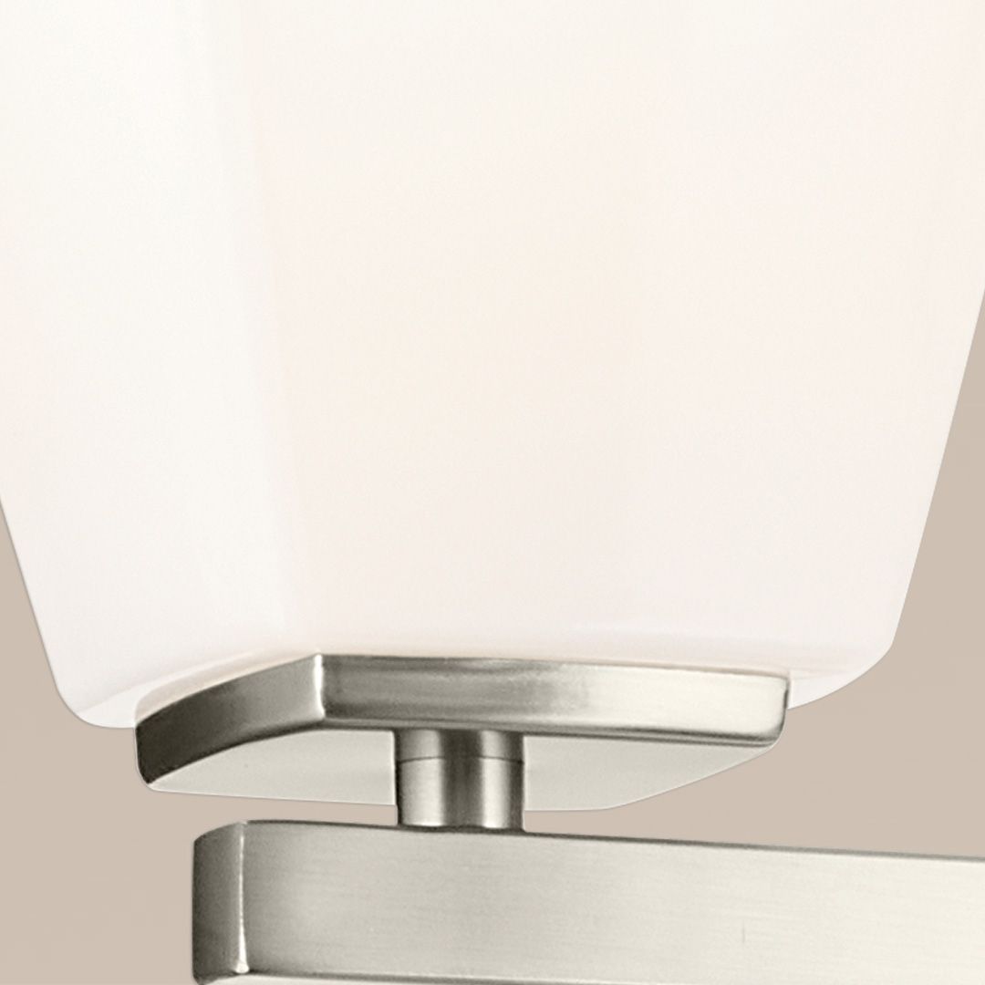 Image 7 Kichler Marant Brushed Nickel Bath 4Lt with Opal Glass more views