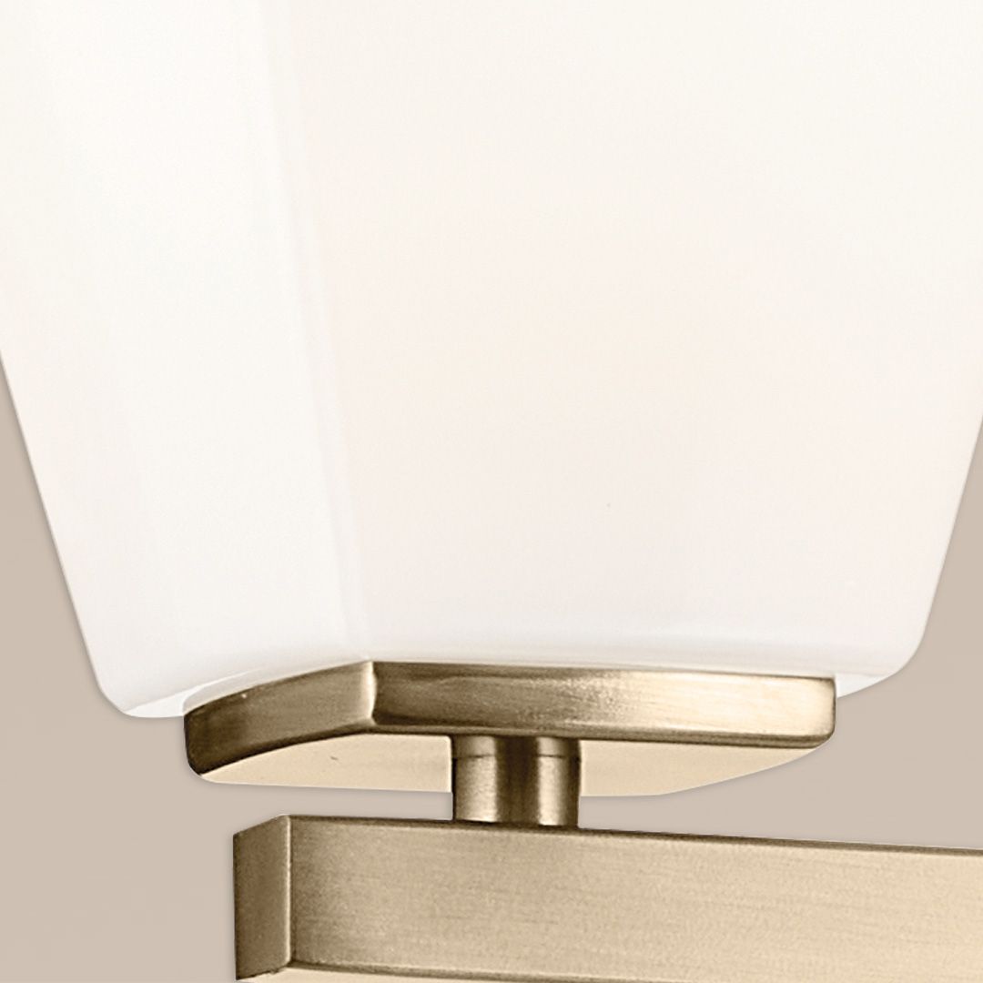 Image 7 Kichler Marant Champagne Bronze Bath 4Lt with Opal Glass more views