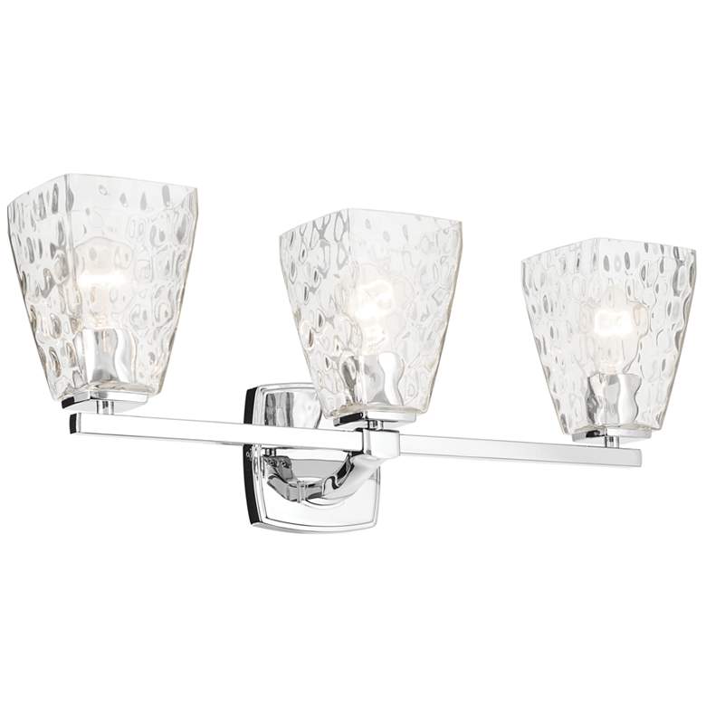 Image 1 Kichler Marant Chrome Bath 3Lt with Clear Water Glass