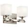 Kichler Marette 13 1/2" Wide Brushed Nickel 2-Light Bath Light