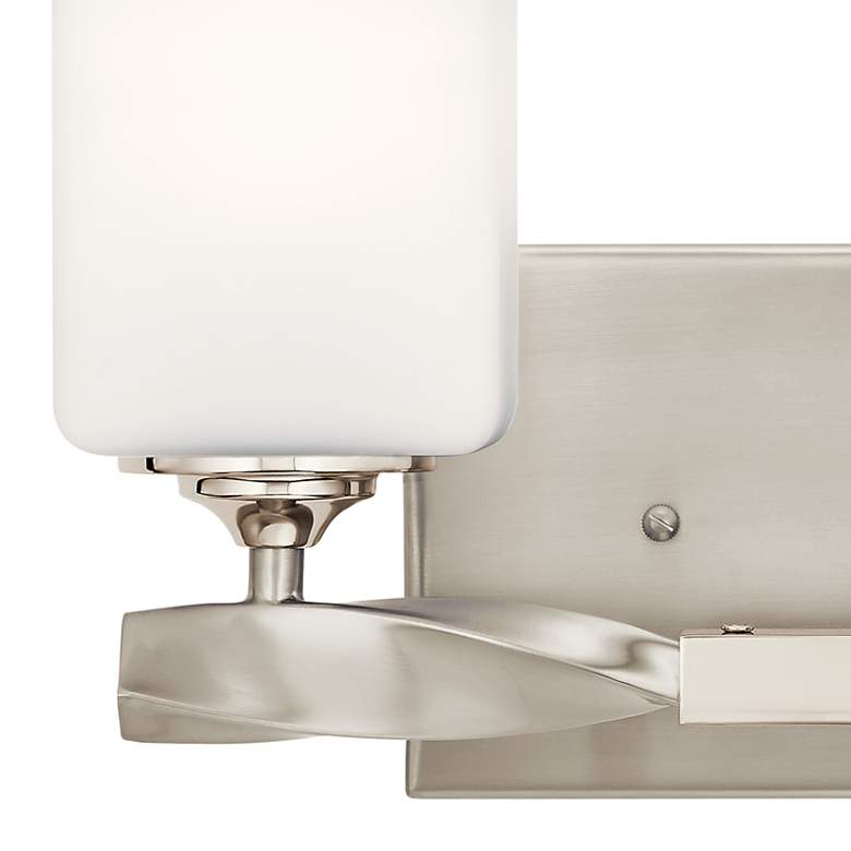 Image 2 Kichler Marette 13 1/2" Wide Brushed Nickel 2-Light Bath Light more views