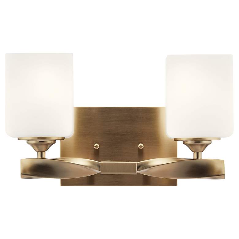 Image 5 Kichler Marette 13 1/2" Wide Champagne Bronze 2-Light Wall Sconce more views