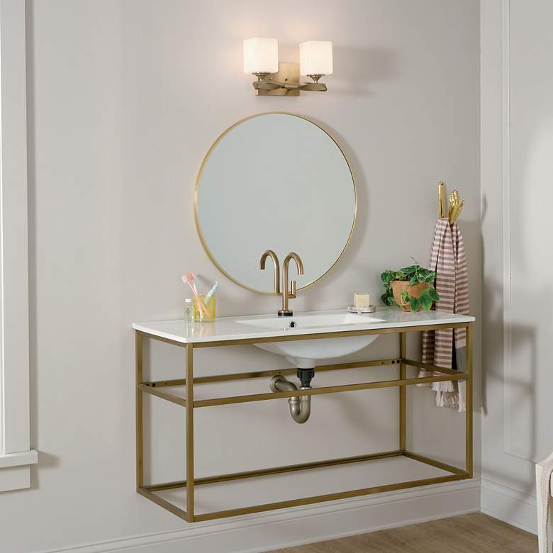 Image 6 Kichler Marette 13 1/2" Wide Champagne Bronze 2-Light Wall Sconce more views