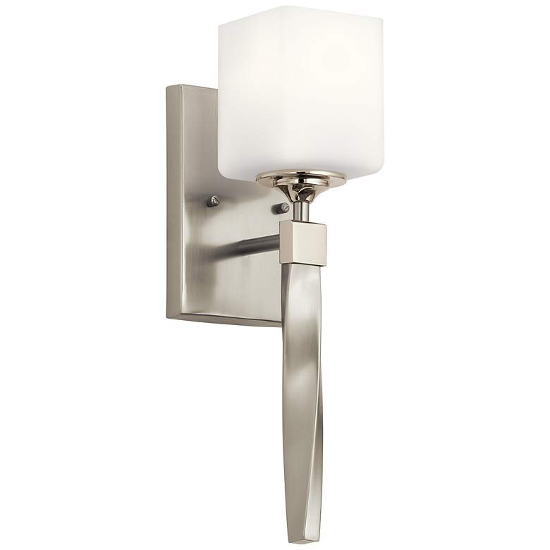 Image 1 Kichler Marette 16 1/4" High Brushed Nickel Wall Sconce