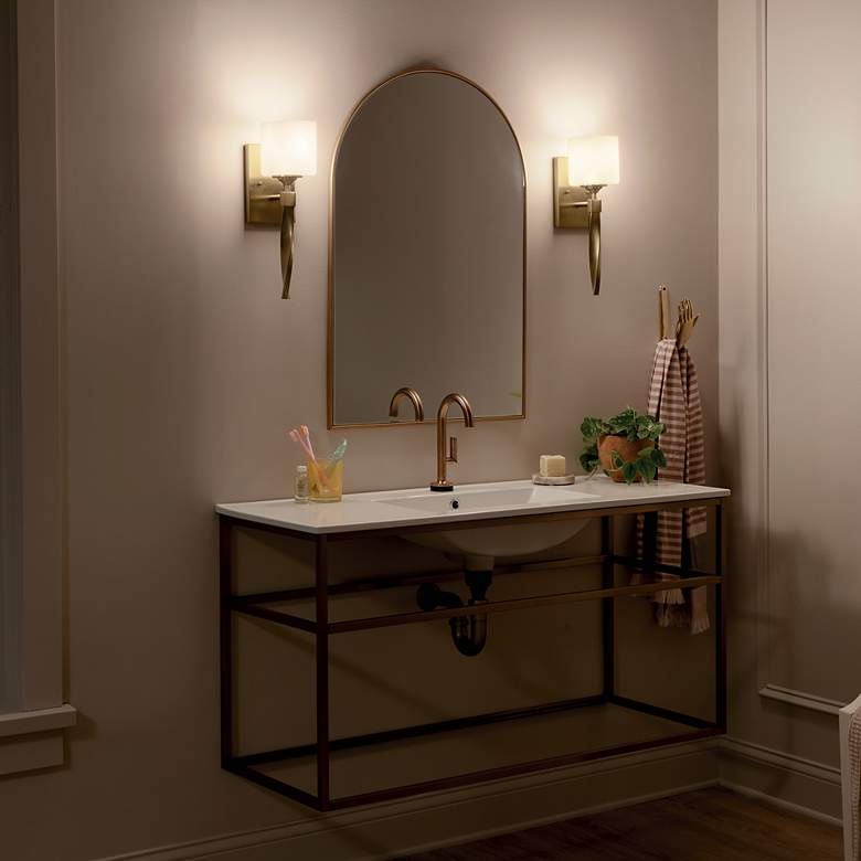 Image 7 Kichler Marette 16 1/4" High Champagne Bronze Wall Sconce more views