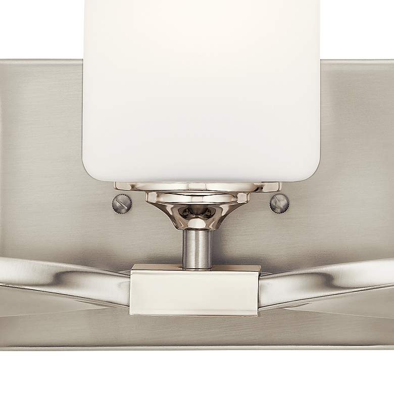 Image 4 Kichler Marette 23" Wide Brushed Nickel 3-Light Bath Light more views