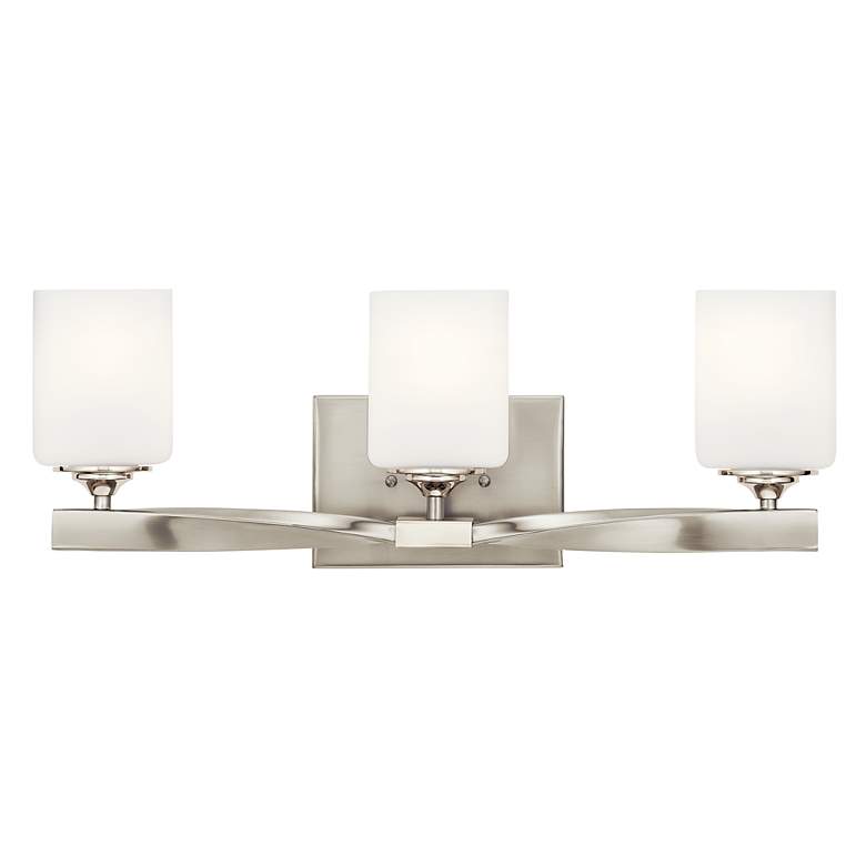 Image 5 Kichler Marette 23" Wide Brushed Nickel 3-Light Bath Light more views