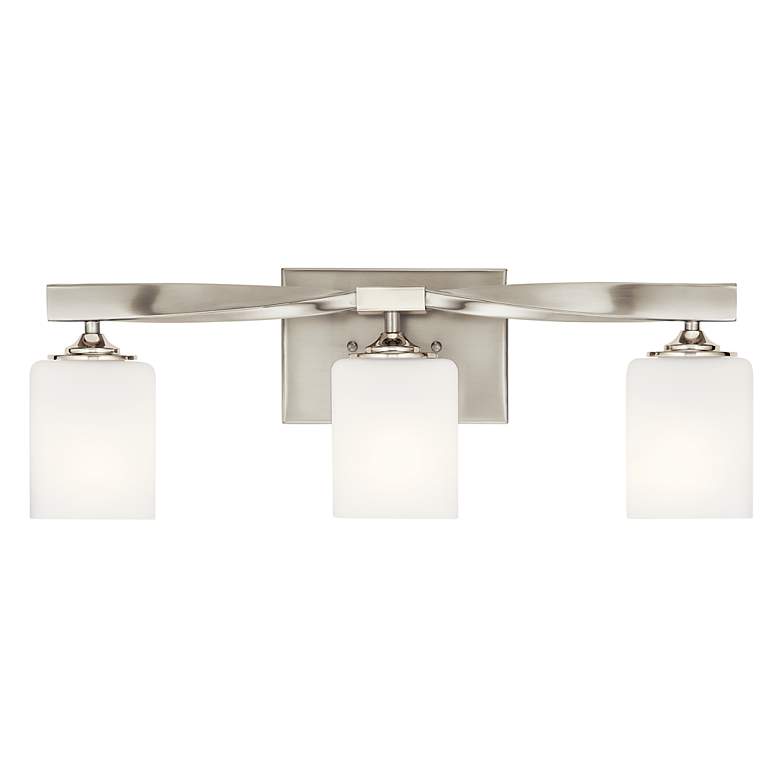 Image 6 Kichler Marette 23" Wide Brushed Nickel 3-Light Bath Light more views