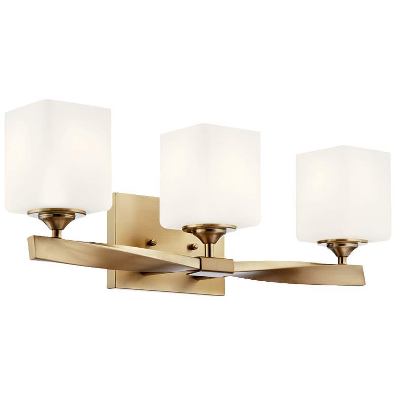 Image 1 Kichler Marette 23" Wide Champagne Bronze 3-Light Bath Light