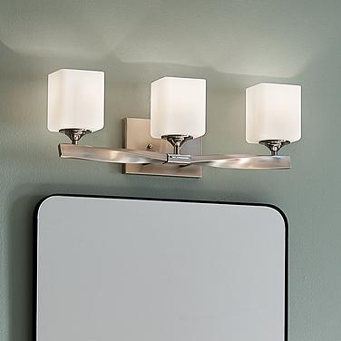 Kichler Marette 23" Wide Brushed Nickel 3-Light Bath Light