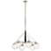 Kichler Marilyn 34 1/2"W Polished Nickel 6-Light Chandelier