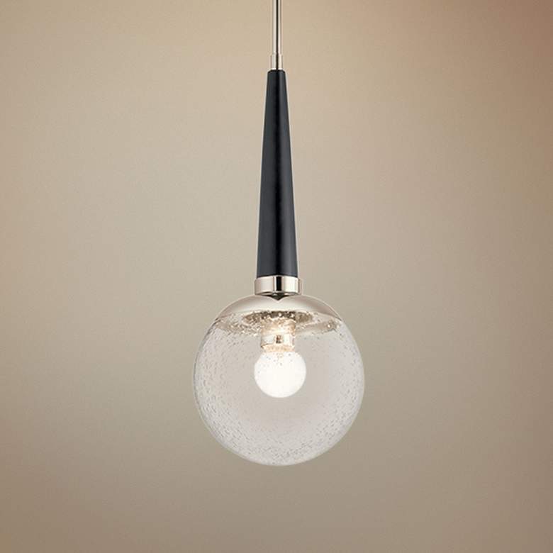 Image 1 Kichler Marilyn 7 3/4" Wide Polished Nickel Mini Pendant