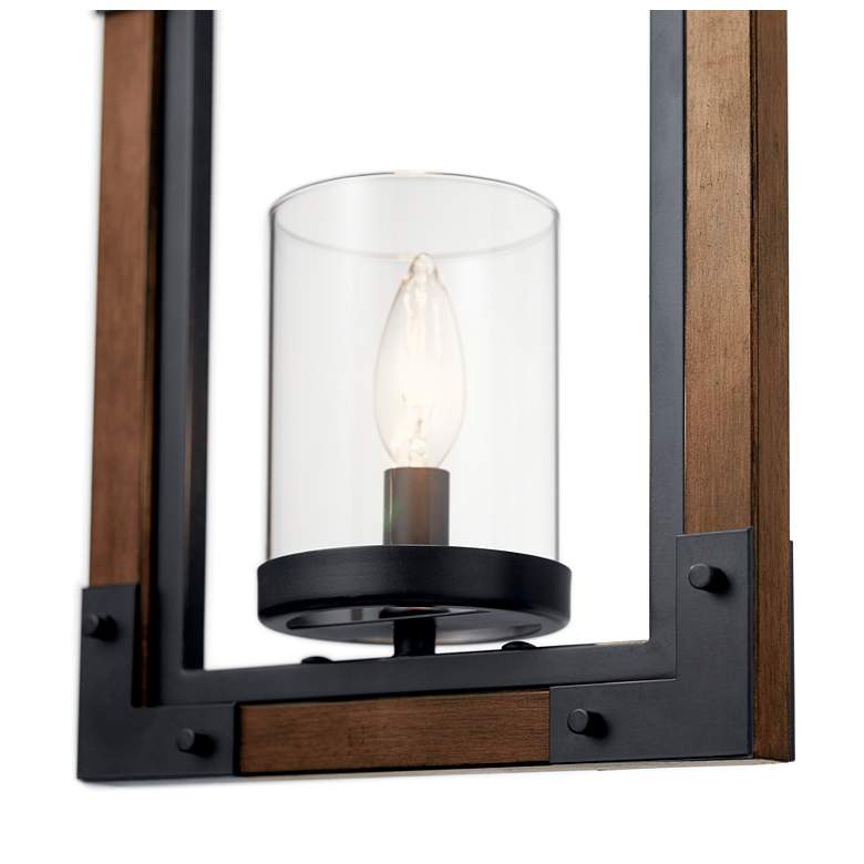 Image 3 Kichler Marimount 10 1/2" Wide Auburn Stained Mini Pendant more views