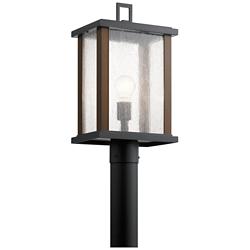 Kichler Marimount 18 1/4" High Black Outdoor Post Light