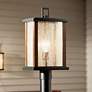 1_Kichler Marimount 18 1/4" High Black Outdoor Post Light