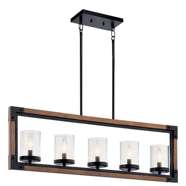 Image 2 Kichler Marimount 38 1/2" Wide Auburn Kitchen Island Light Pendant