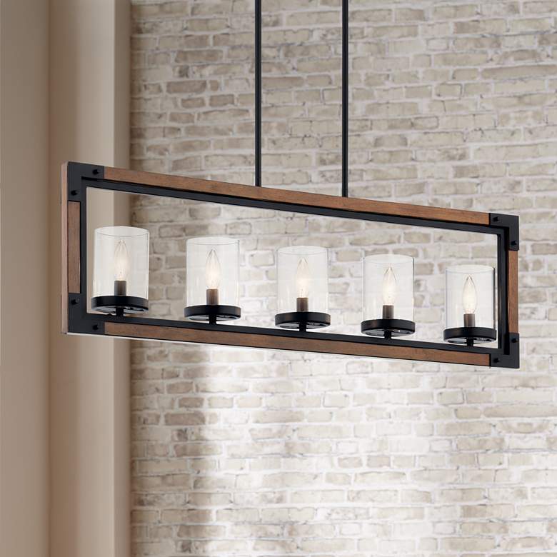 Image 1 Kichler Marimount 38 1/2" Wide Auburn Kitchen Island Light Pendant