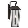 4_Kichler Mathus 24 1/4"H Bronze 2-Light Outdoor Wall Light more views