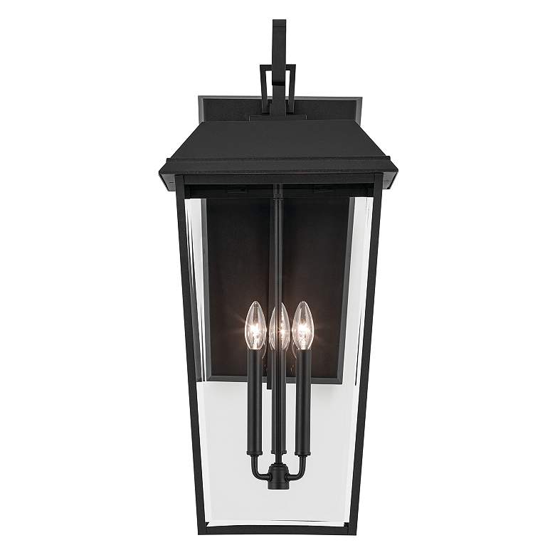 Image 3 Kichler Mathus 30 1/4"H Textured Black Outdoor Wall Light more views
