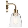 4_Kichler Meller 11 1/4" High Champagne Bronze Wall Sconce more views