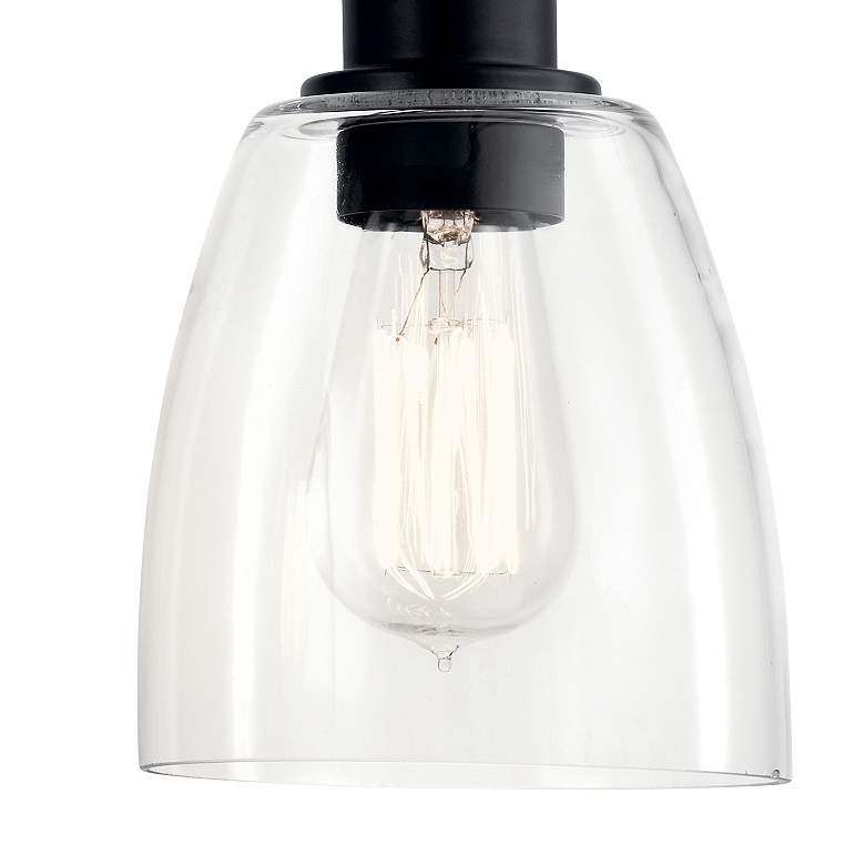 Image 5 Kichler Meller 13" High Black 2-Light Wall Sconce more views
