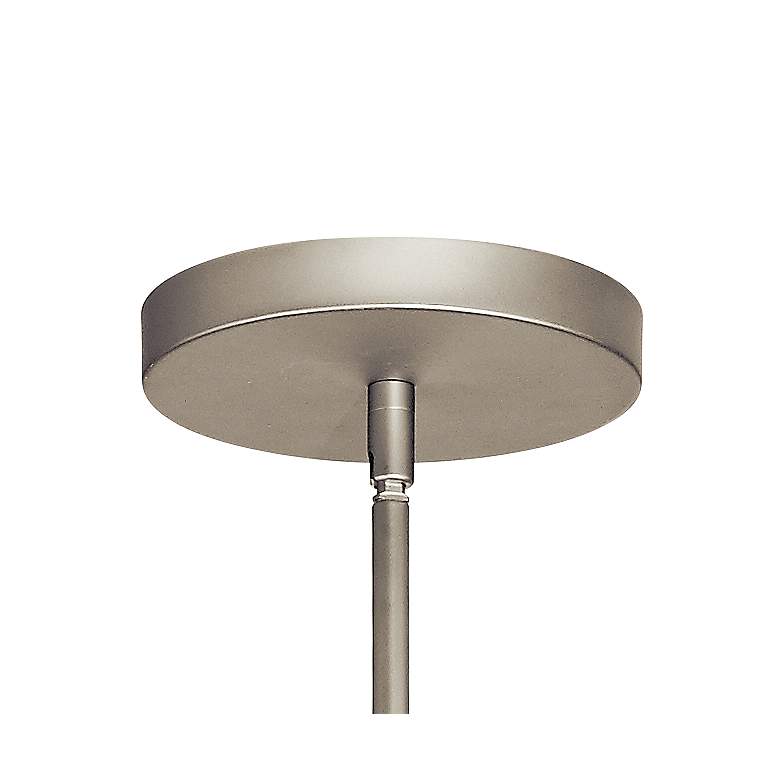 Image 3 Kichler Mercel 26 1/2" Wide Satin Nickel Modern LED Drum Pendant Light more views