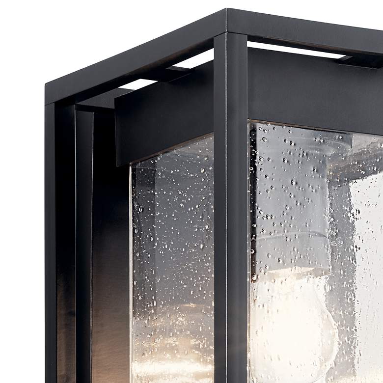 Image 3 Kichler Mercer 20" High Black Silver Outdoor Wall Light more views