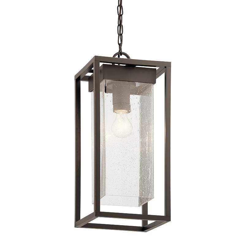 Image 4 Kichler Mercer 24" High Olde Bronze Outdoor Hanging Light more views