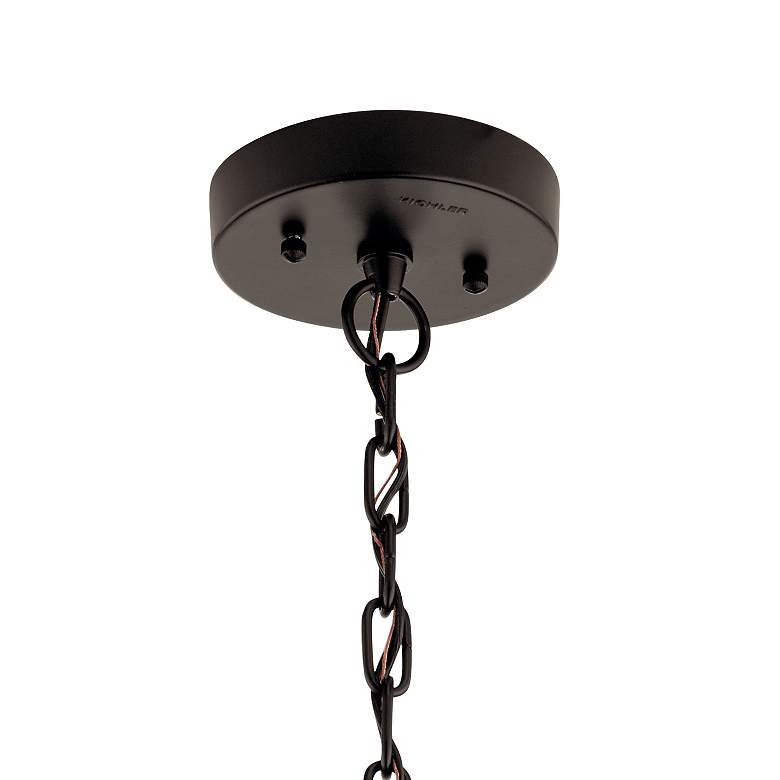 Image 6 Kichler Mercer 24" High Olde Bronze Outdoor Hanging Light more views